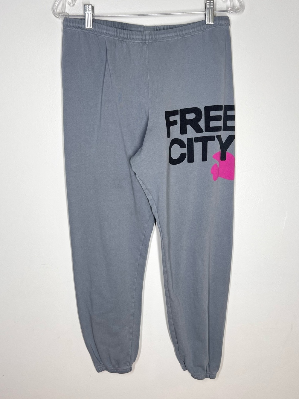 Freecity Sweatpants Joggers Pants in Gray Sz S - Picture 3 of 6